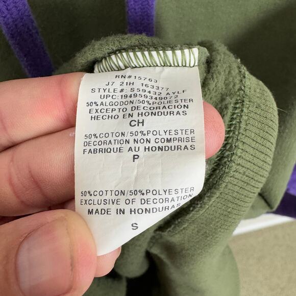 Champion Powerblend Color Block Hoodie Sweatshirt US Men's S - Picture 5 of 7